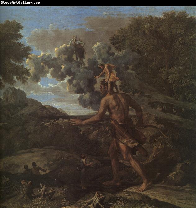 Nicolas Poussin Blind Orion Searching for the Rising Sun